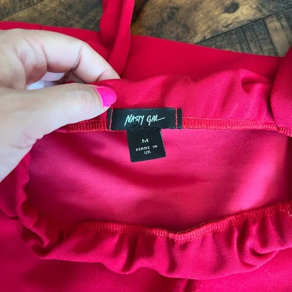 Nasty Gal Halter Collar Bodycon Mini Dress - Picture 2 of 3